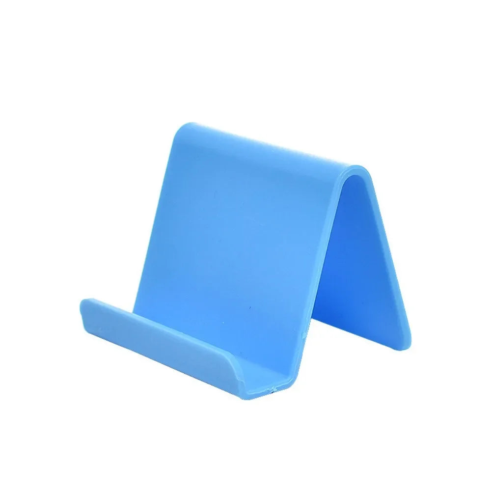 Lazy Bracket Mobile Phone Holder Table Desktop Stand Plastic Desk Mount Candy Color Mini detail view