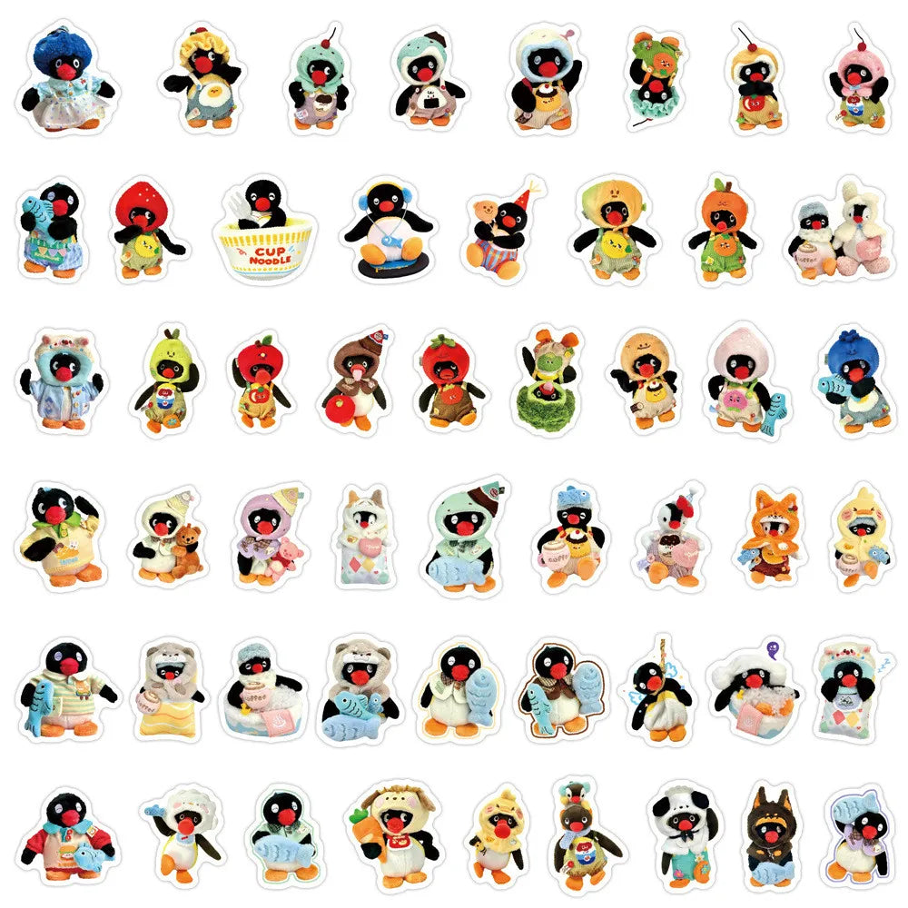 105-Piece Graffiti Stickers for Skateboard, Laptop, Water Bottle | Anime & Street Art close-up view