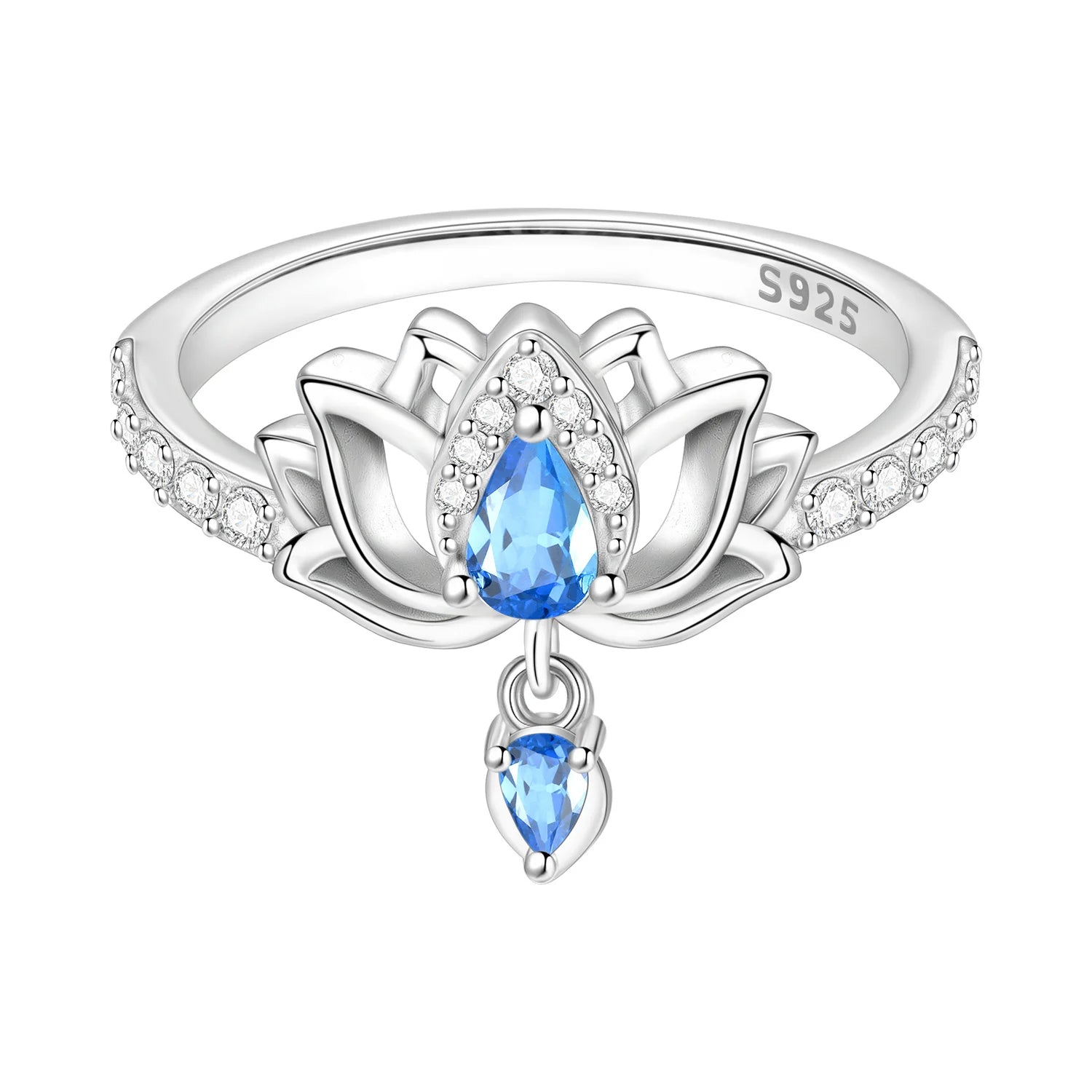 PANPOKI S925 Sterling Silver FOREVER Eternal Ring Closed Ring For Women Original Finger detail view