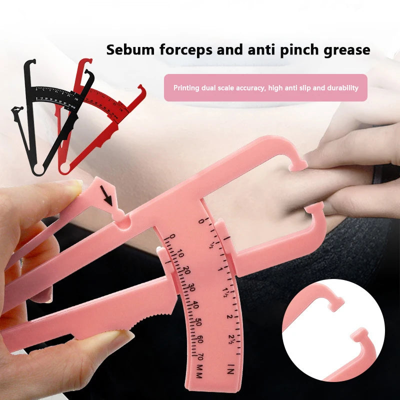 Body Fat Caliper for Home Use | Skinfold Thickness Tester for Fitness Tracking alternate view
