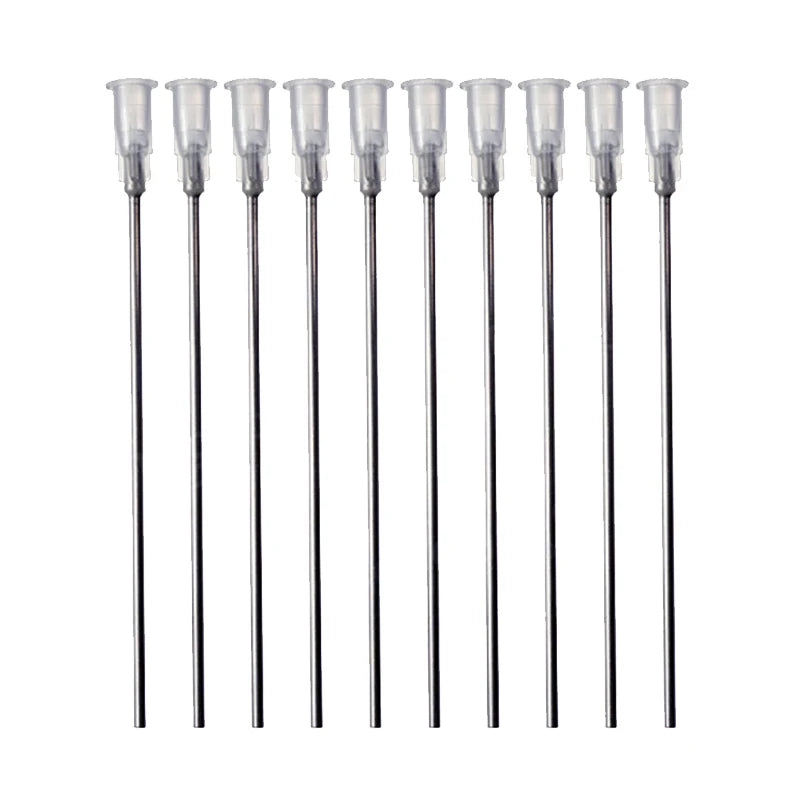 10Pcs Liquid Dispenser Syringe Blunt Needle Tips | Stainless Steel Glue Dispensing alternate view