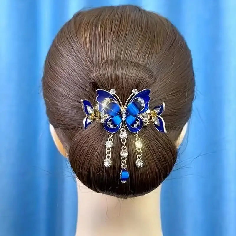 Butterfly Claw Hair Clips. Unique and casual summer family style. Acetate, handmade. High-quality. Fashion-trendy.