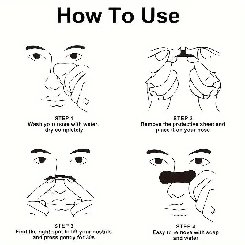 20 Anti-Snoring Nose Strips | Sleep Aid for Easier Breathing additional angle
