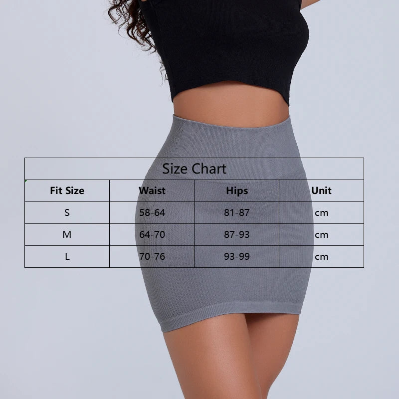 High Waist Knitted Mini Skirt | Slim Fit Work Pencil Skirt for Women additional angle