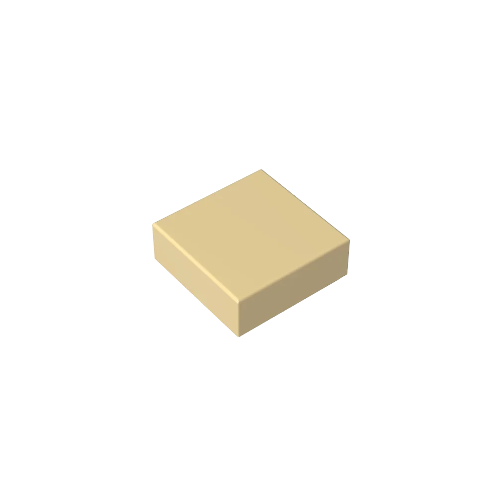 Gobricks GDS-613 Tile 1 x 1 | Compatible Building Block for DIY detail view