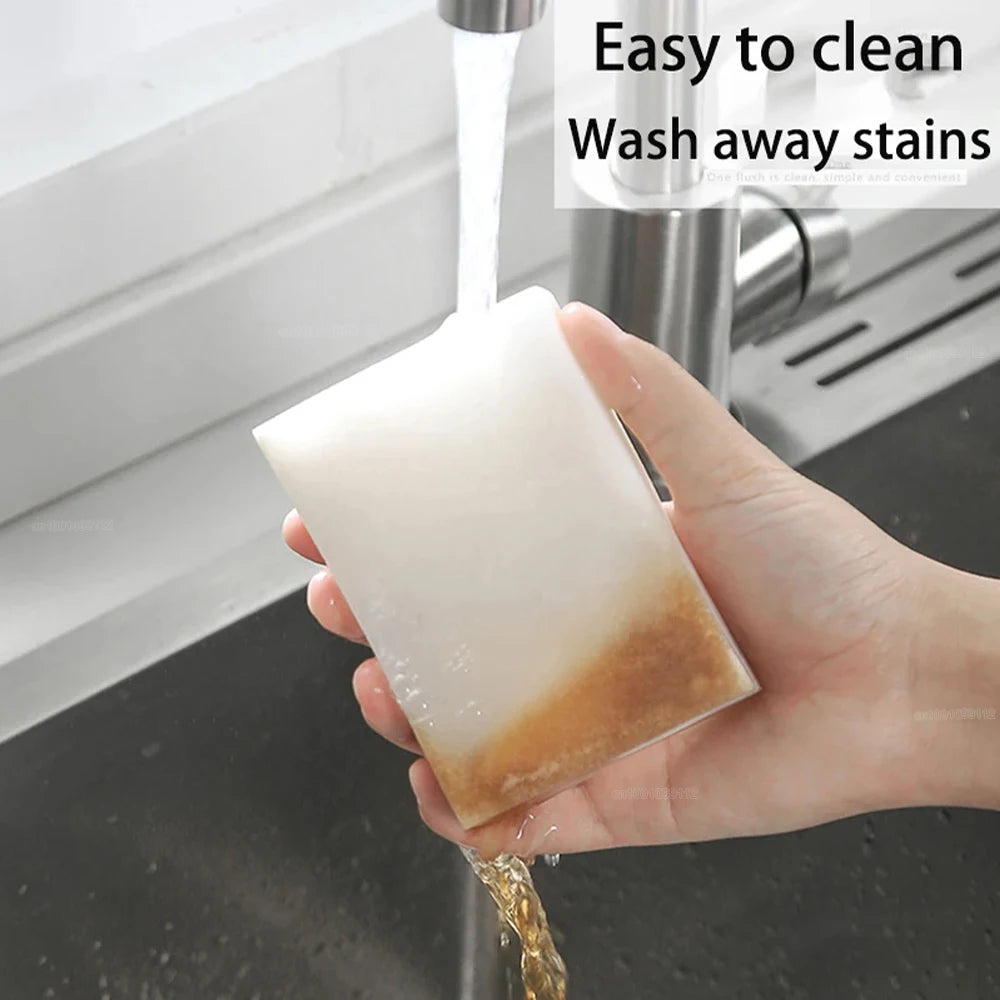 10/20/50/100Pcs Melamine Sponge Magic Sponge Eraser Cleaner Cleaning Sponges additional angle