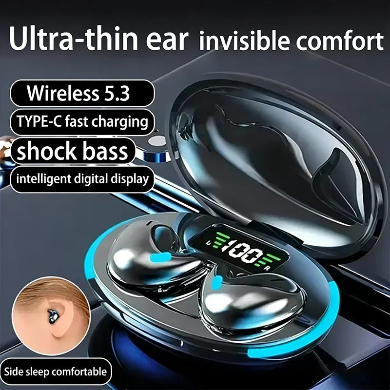 2026 Wireless Bluetooth Earbuds | Noise Cancelling Sport Headphones for Sleep, Gaming alternate view