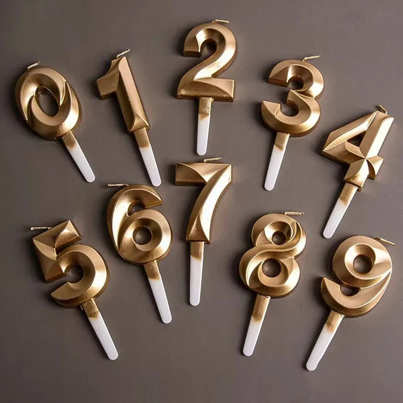 Candles Digital Candle Cake Topper Birthday Party Wedding Cake