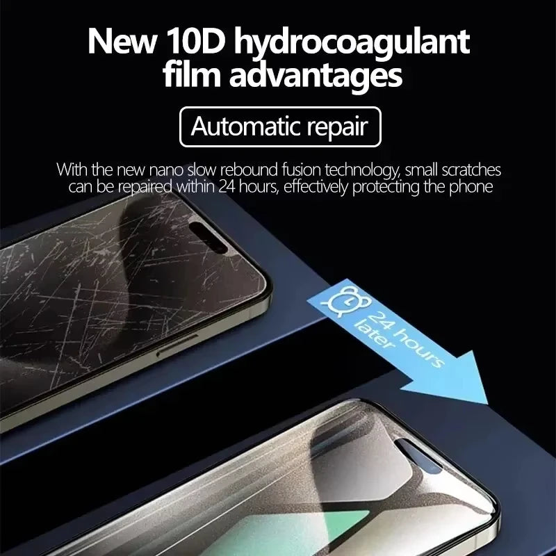 Soft Hydrogel Film Screen Protector | Multi-Device Compatible close-up view