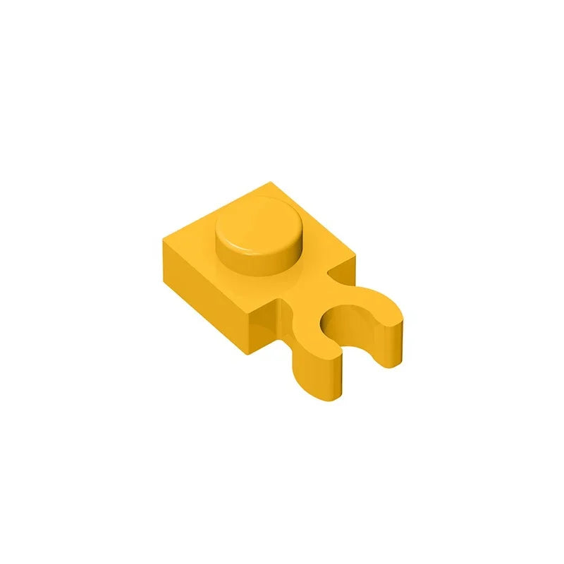 Gobrick GDS-814 PLATE 1X1 W. HOLDER | Building Block for DIY Creations alternate view
