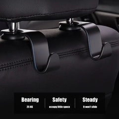 Car Headrest Hooks Multi-functional Seat Hooks Car Storage Equipment Car Interior Accessories