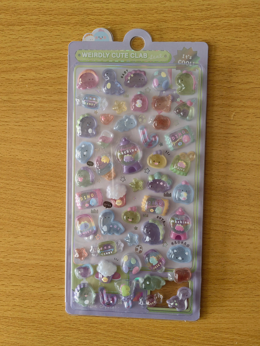 3D Food Stamping Seal Sticker | Japanese Anime Decorative Craft Stickers for Kids detail view