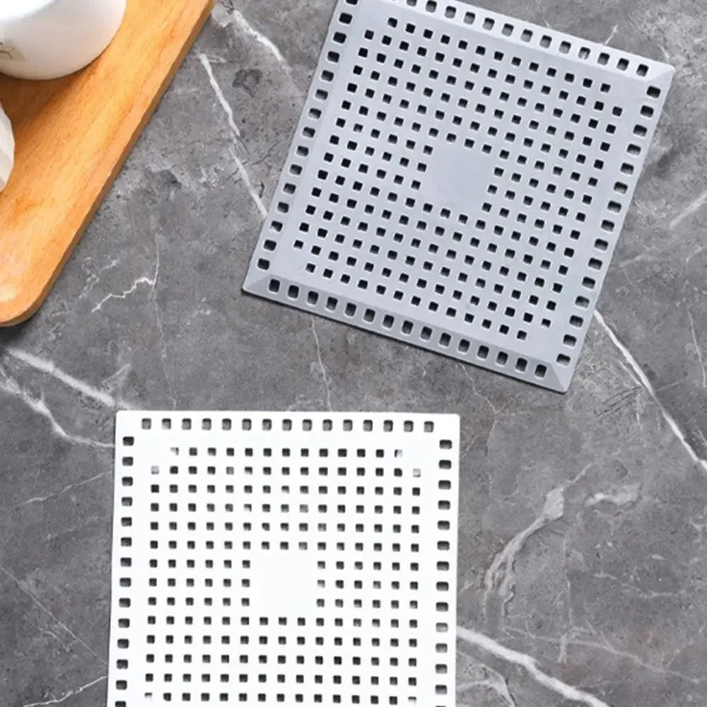 Kitchen Sink Strainer Anti-blocking Mesh Trap Waste Catcher 14.5cm Square Sewer Outfa alternate view