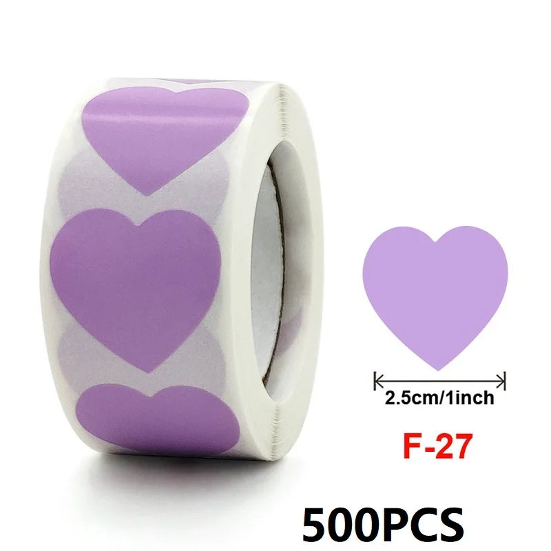 Thank You Stickers for Packaging | Heart Shaped Merci Stickers Bulk lifestyle view