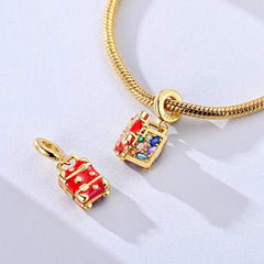 New 925 Sterling Silver Openable Charm Beads Matryoshka Mummy Easter Egg Whale Pendan alternate view