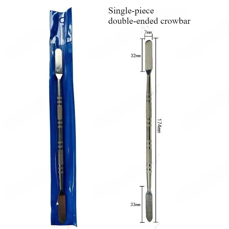Repair Tools Smart Phone Opening Pry Hand Tool Kit Blade Metal Spudger Disassemble Too close-up view