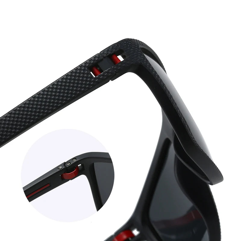 Fashion Square Polarized Sunglasses Men Women Stylish Sports Sun Glasses Male Trendy Outdoor Fishing Driving Cycling Shades