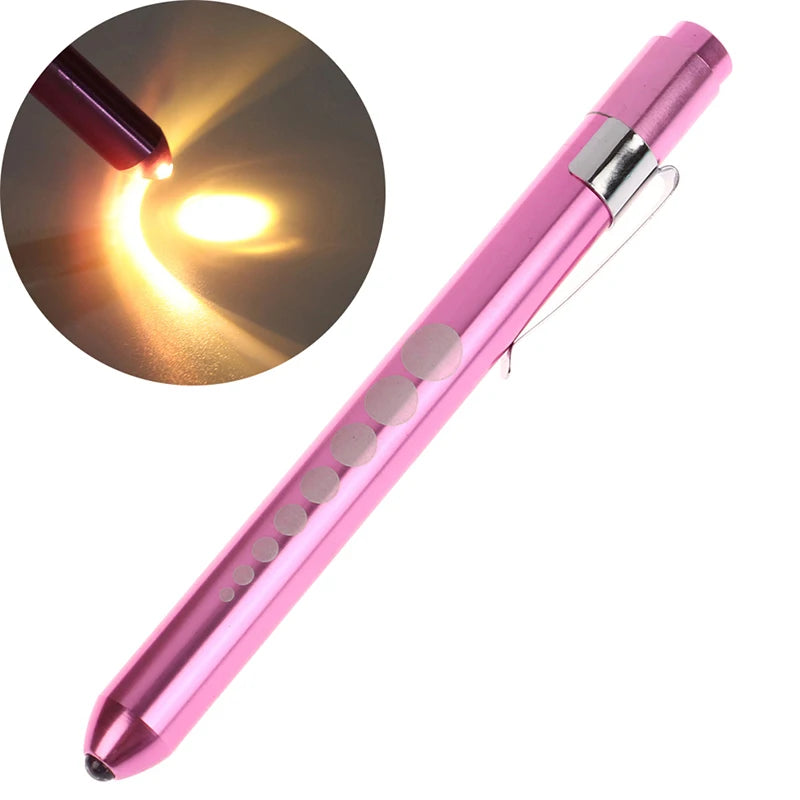 LED Medical Penlight with Pupil Gauge | Reusable Pocket Flashlight for Nurses and Doctor detail view