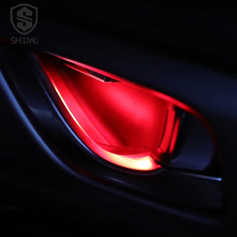 Car LED Ambient Light | Transparent Circular Interior Decorative Lamp alternate view
