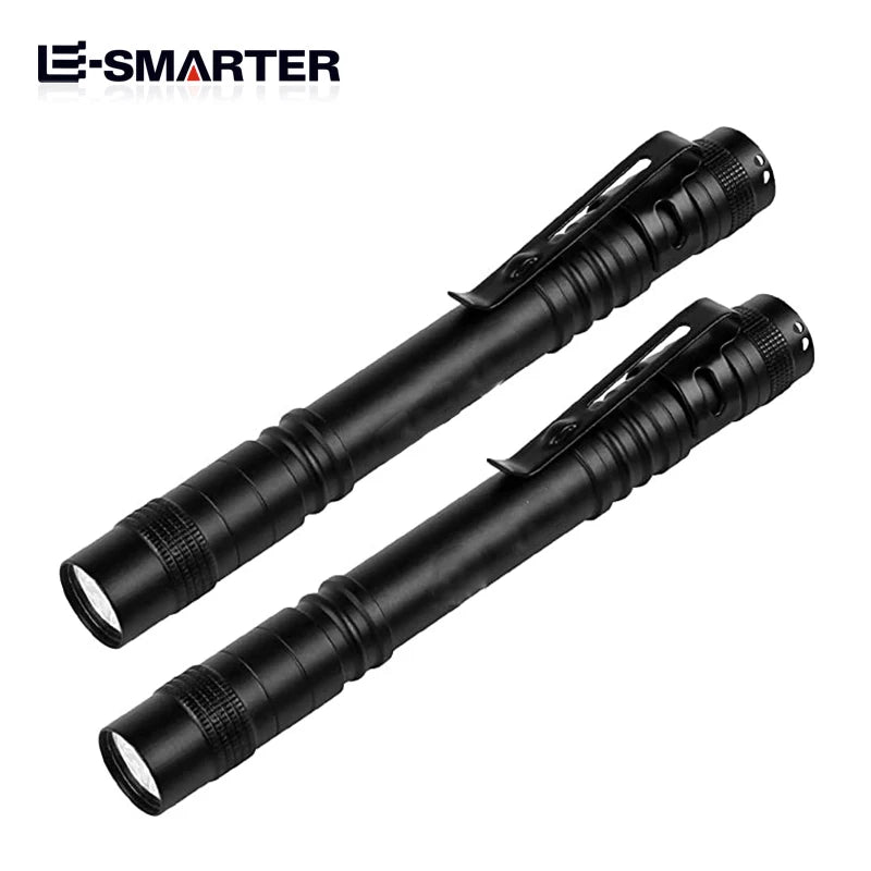 ESMARTER Mini Pen Flashlight | LED Pocket Torch for Work, Camping, and Emergencies