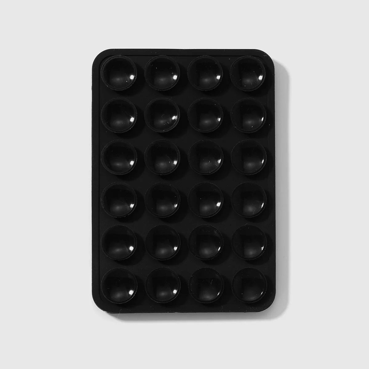 Silicone Suction Phone Holder Mat Multifunctional Suction Cup Wall Stand Square Anti-Slip Single-Sided Case Mount Back Sticker
