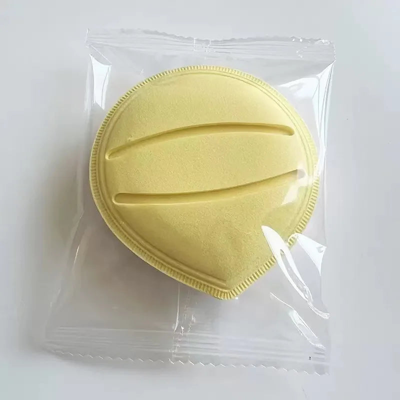 Super Thick Makeup Puff | Soft Waterdrop Cosmetic Sponge for Foundation and Concealer close-up view