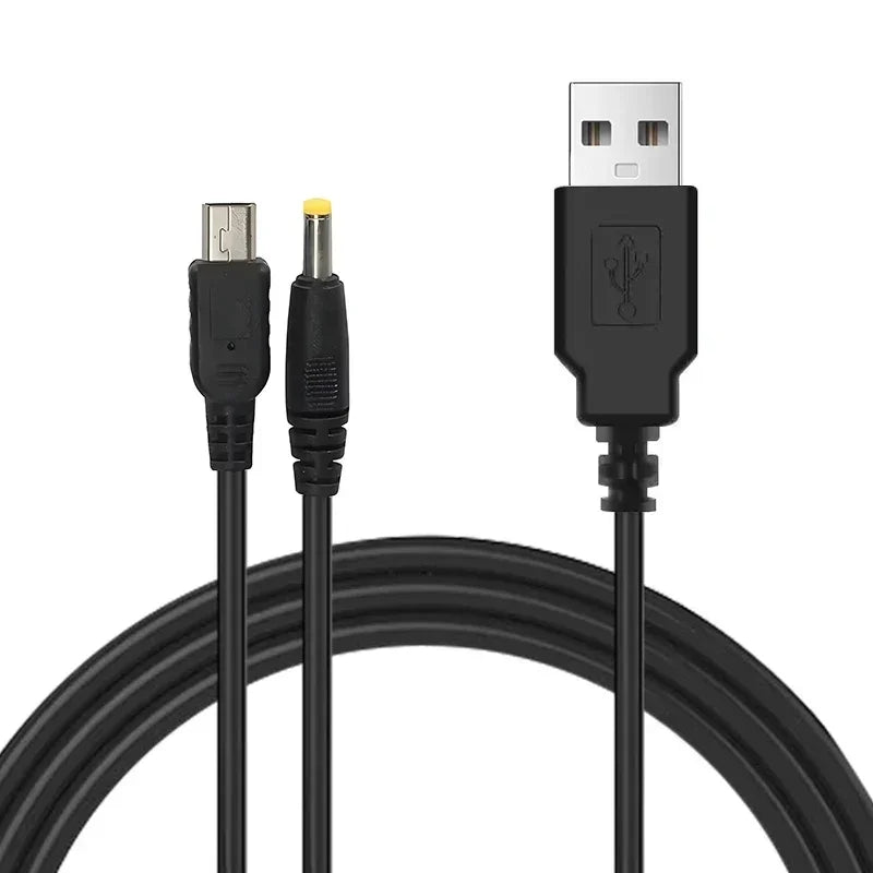 DATA FROG 2 in 1 USB Cable for PSP | Charger and Data Transfer Cord detail view