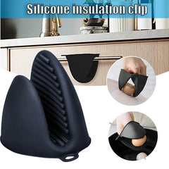 Silicone Heat Resistant Pinch Mitts | Anti Scalding Non Slip Oven Gloves for Cooking and Baking