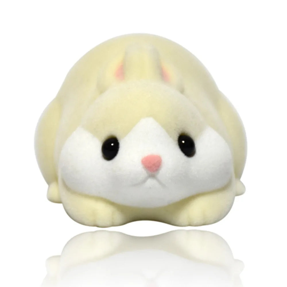 Chubby Hamster Penguin Squeeze Toy Flocked Seal Bunny Animal Figure Stress Relief Toy alternate view