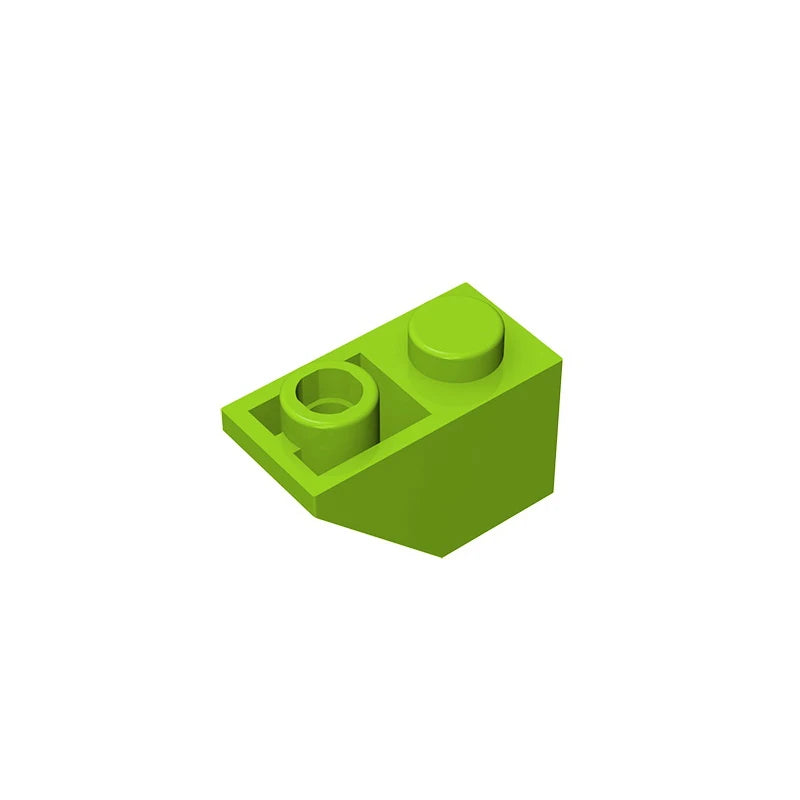 Gobricks GDS-597 Slope, Inverted 45 2x1 | Compatible Building Block for DIY detail view