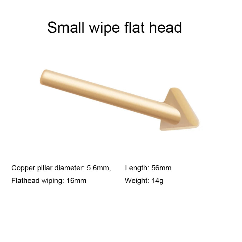 Plastic Repair Triangular Copper Smoothing Head | 80W Plastic Welding Soldering Iron Tip detail view