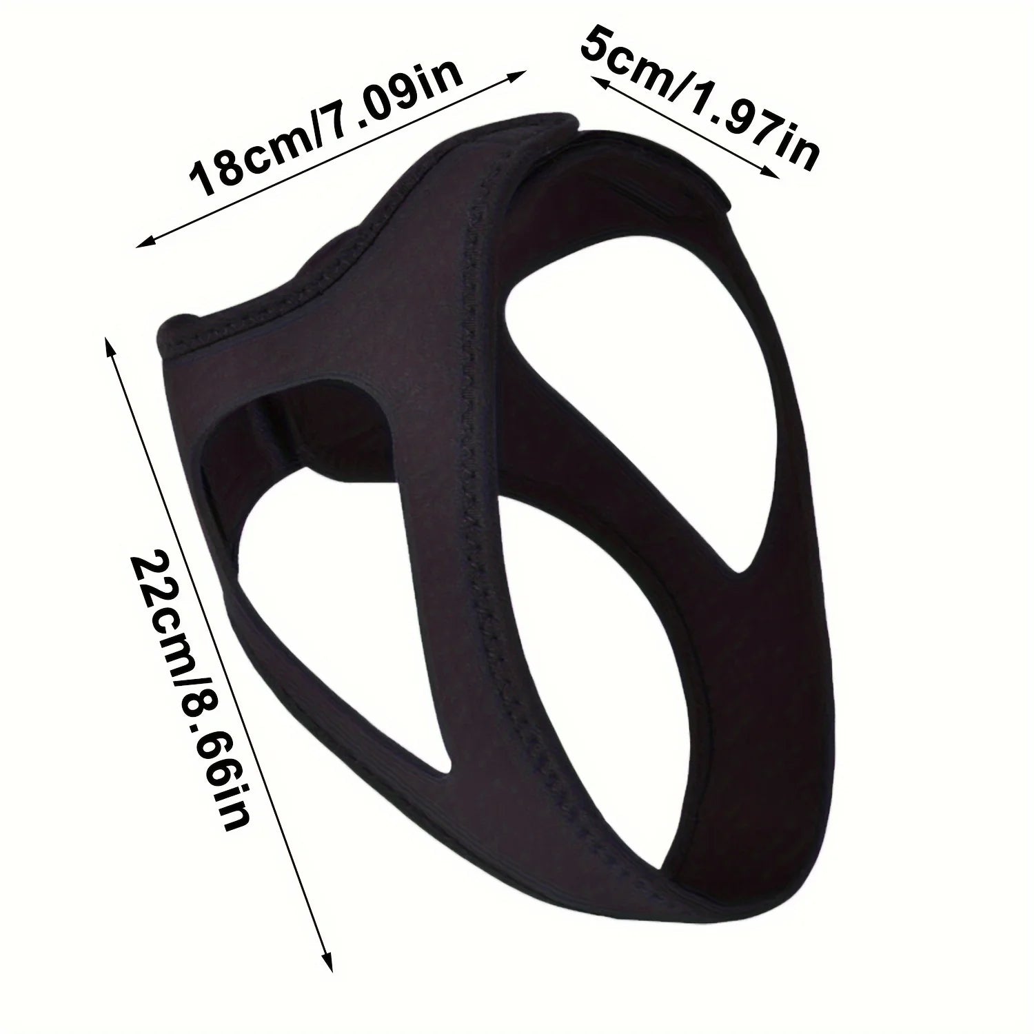 Neoprene Anti Snoring Chin Strap | Stop Snoring Jaw Belt Sleep Aid alternate view