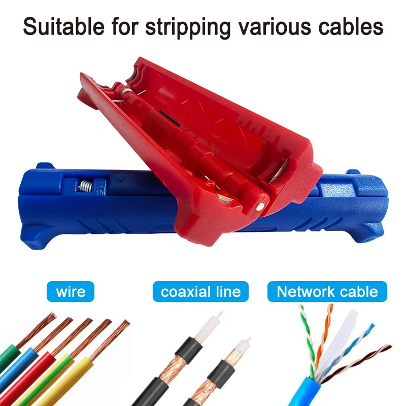 Portable 2-in-1 Cable Stripper | Multifunctional Automatic Wire Stripper Tool lifestyle view