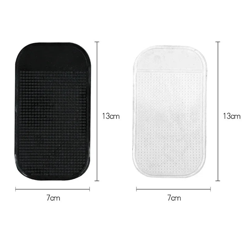 2PCS Car Dashboard Anti-slip Mat Cell Phone Anti-slip Silicone Mat Universal Car Sticky Pad Car Gadgets Interior Accessories