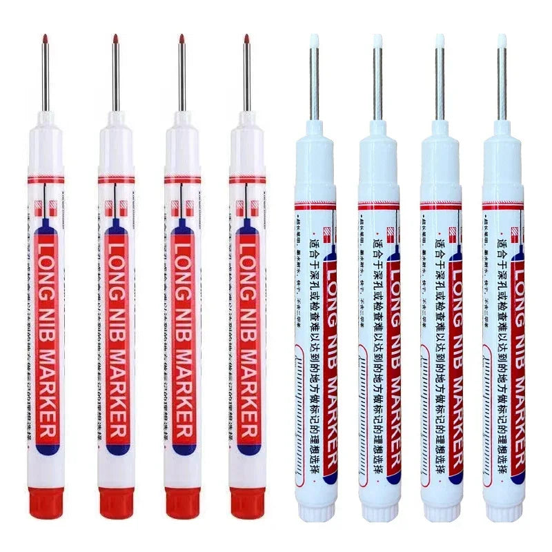 20mm Deep Hole Long Nib Markers Set | Multi-Purpose Perforating Pen for Metal, Wood, alternate view