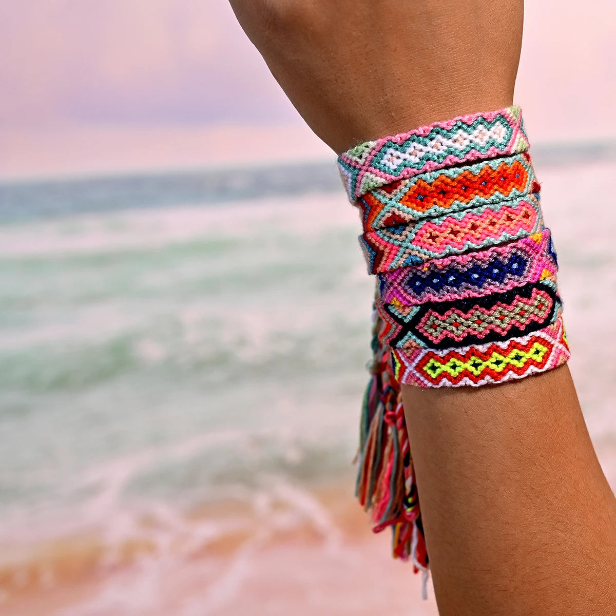 Rope Weave Bohemia Friendship Bracelet | Handmade Summer Beach Jewelry for Women alternate view