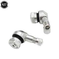 1PCS Aluminum Alloy Valve Motorcycle Rim 90 Degree Angle Motorcycle Wheel Tire Tubele alternate view