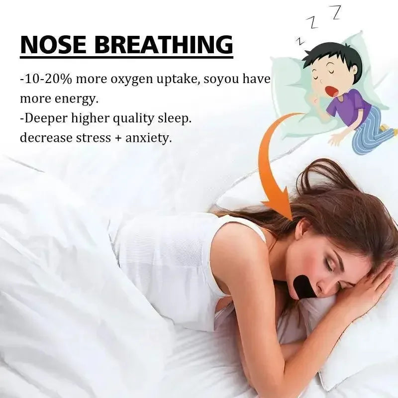 Mouth Tape for Sleeping | Anti Snoring Strips for Better Sleep detail view