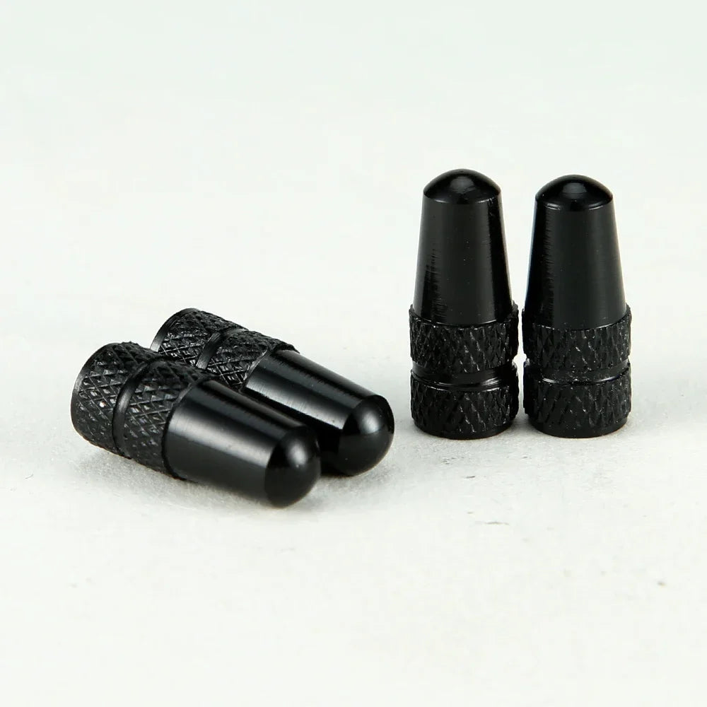 4Pcs Aluminum Presta Valve Caps lifestyle view