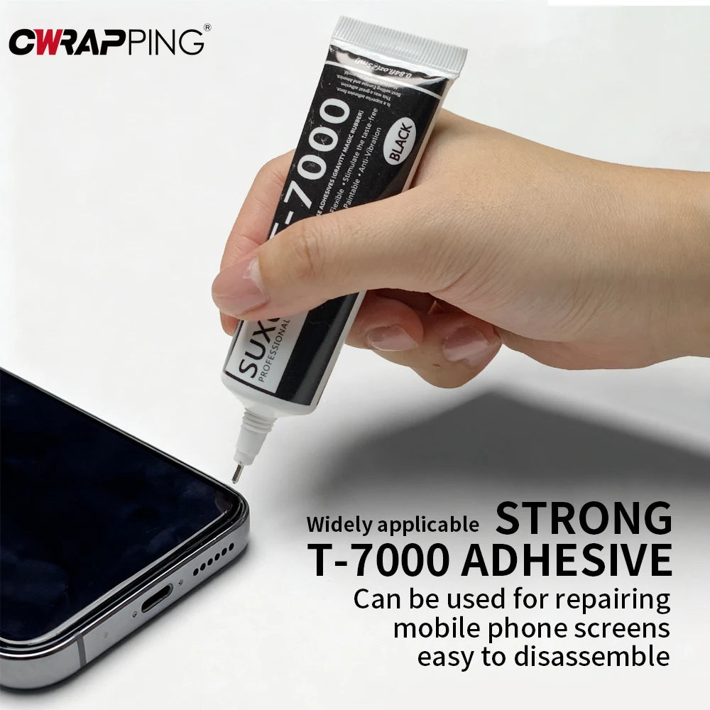 T-7000 Universal Adhesive Glue | Multi-Surface Repair Solution for Electronics and DIY close-up view