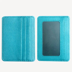 Thin PU Leather Mini Wallet | Slim Credit Card Holder for Men