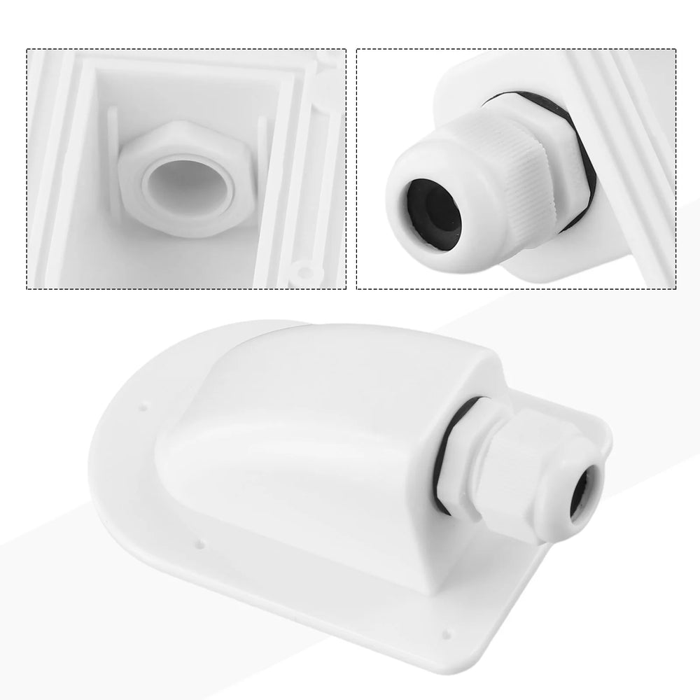Single Wire Entry Gland Box Solar Panel Roof Cable Holder close-up view