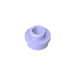 PL.ROUND 1X1 W. THROUGHG. HOLE Building Blocks 85861 28626 | Compatible with Lego MOC close-up view