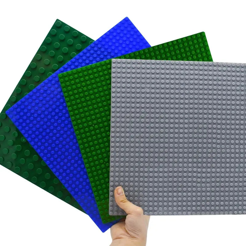 Classic Building Block Baseplates | 3-Pack Compatible Base Plates for Creative Constr alternate view