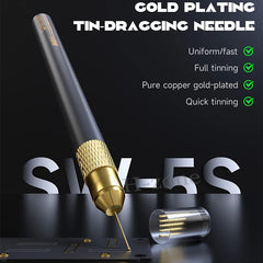MECHANIC SW-5S Dragging Tin Needle Set | Ultralight Carbon Fiber Holder for FPC Conne alternate view