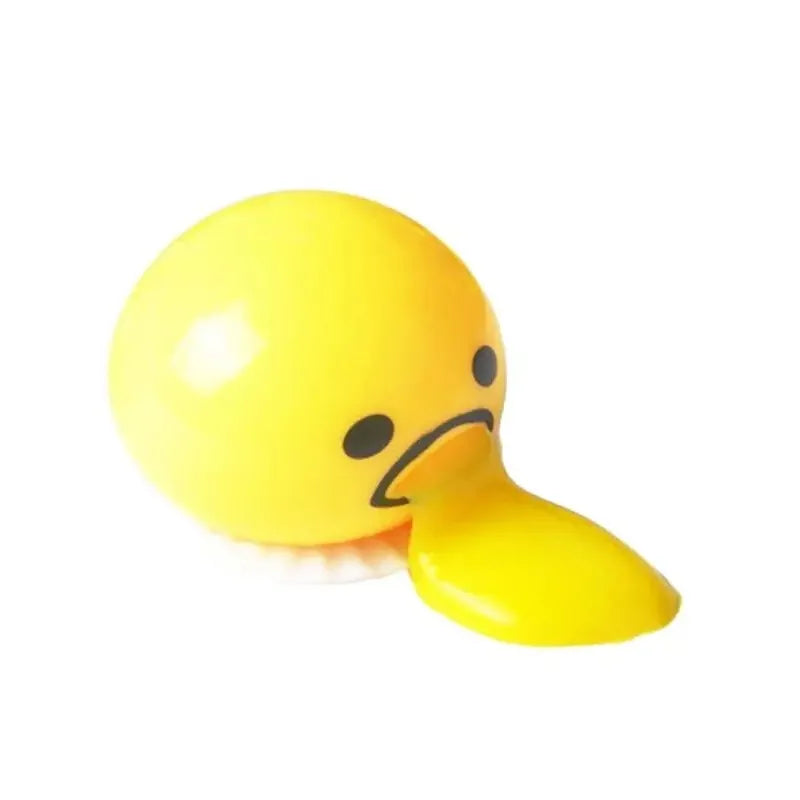 Squeeze Vomit Egg Yolk Toy | Novelty Stress Relief Gag Gift detail view