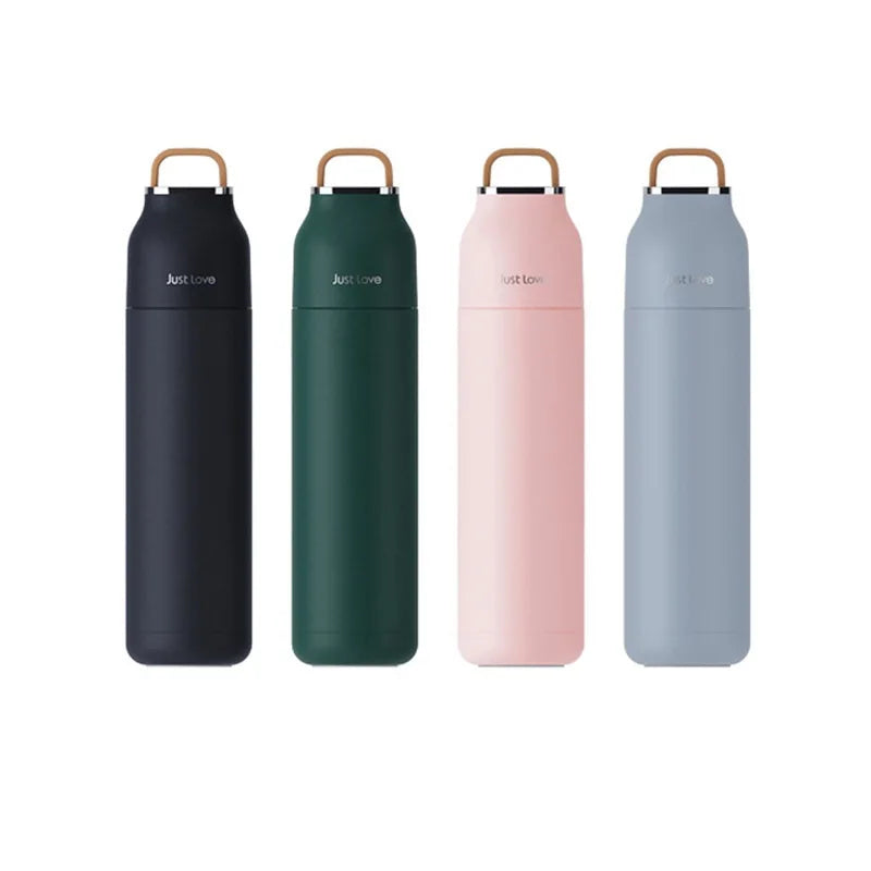 Creative 500ML Double-Use Thermos Cup Portable Outdoor Sports Tumbler