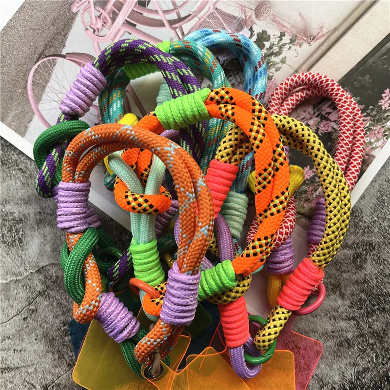 Phone Lanyard Strap Colorful Key Chain Card Decorations Cell Phone Pendant Premium additional angle