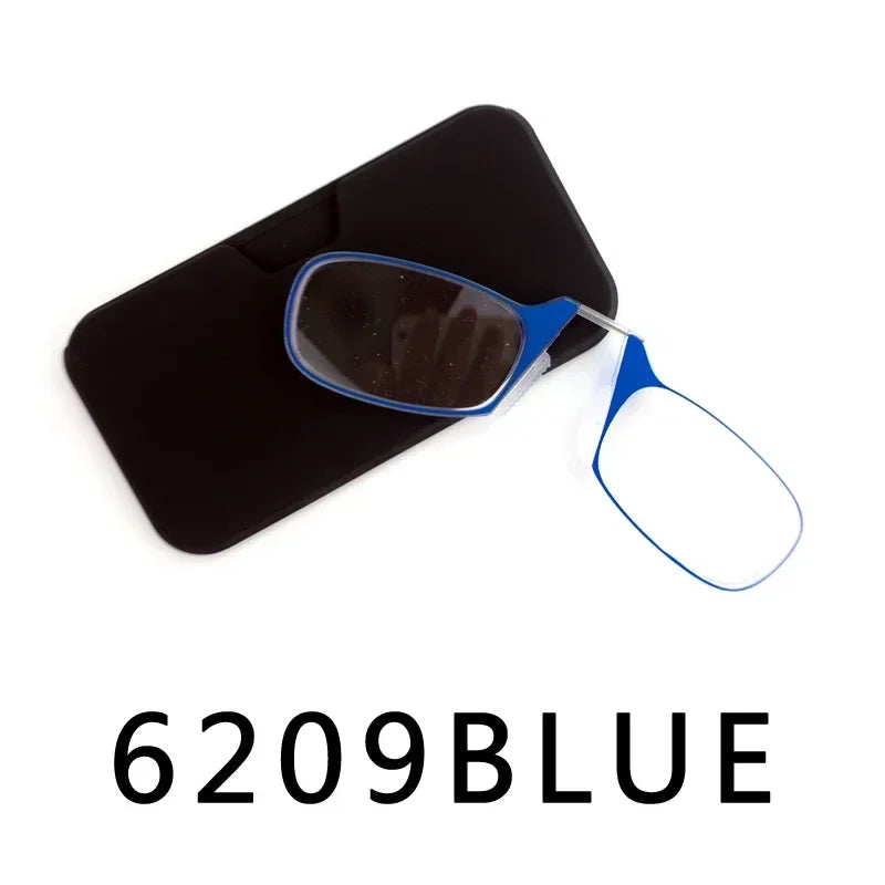 Nose Clip Reading Glasses Man High Quality Men Portable Foam Nose Glasses for Seniors Tr detail view