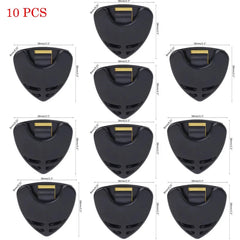 1/5/10Pcs Guitar Pick Holder Plastic Plectrum Case Mediator Quick Storage Self Adhesive detail view